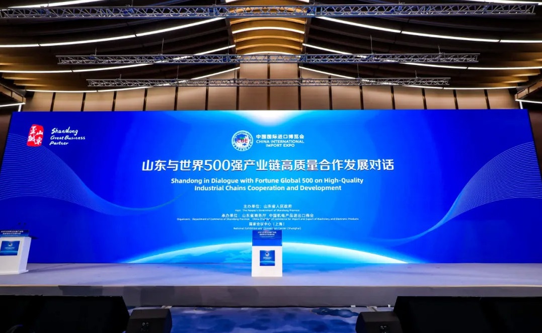 山東美正參加山東省人民政府舉辦的世界500強企業(yè)連線會議代表，受省長李干杰親自接見